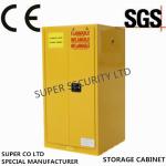 Vertical Drum Hazardous Flammable Storage Cabinet Fully Welded , 60 Gallon