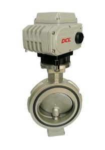 Wholesale Refrigeration Pipe Used Electric Adjustable Triple Eccentric Butterfly Valve from china suppliers