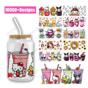 Wholesale High Quality Dtf Transfer Sticker Cartoon Princess Wrap 16 Oz Uv Dtf Transfer Label Sticker Vinyl Sticker For Cups from china suppliers
