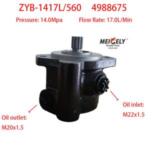 Wholesale Cummins ISD ISDE 4BT Engine 4988675 Power Steering Hydraulic Pump from china suppliers
