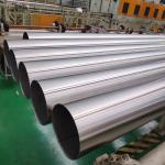 Polishing Round Stainless Steel Tube Pipe Cold Drawing Ss201 / 301 2500mm