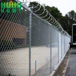 Field Galvanized Steel Wire Fencing / Farm Chain Link Fence 2.5mm
