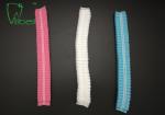 Non Woven Dental Protective Wear , Elastic Disposable Head Cap For Health