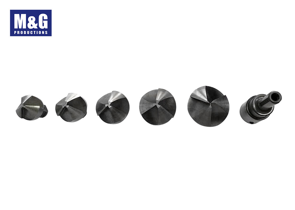 HSS CO Countersink Drill Bit Woodworking Countersink Bits With Weldon Shank