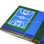 Anti Slip Acrylic Sports Flooring Acrylic Stadium Use For Volleyball