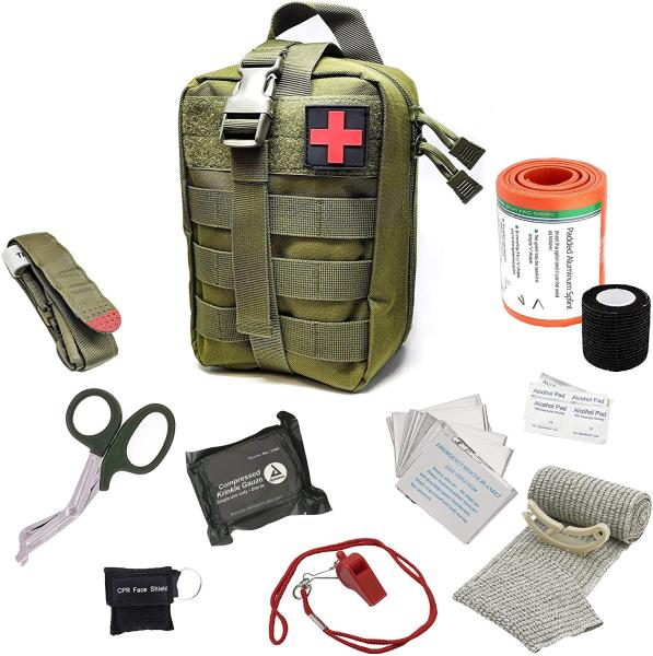 Emergency Tactical First Aid Kits For Police Office Use CE Certificate Survival