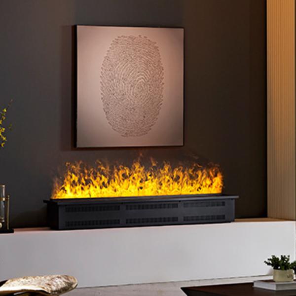 Remote Control Steel Water Vapor Mist Electric Fireplaces With Remote Control