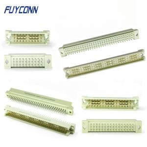 Wholesale Right Angle PCB DIN41612 Connector 3 Rows Male Euro Card Connector from china suppliers