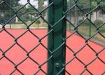 3.0M Height 3.5mm 10 Ft Chain Link Fencing Diamond Net Fencing PVC Coated