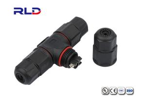 Wholesale Power Cable Splitter Waterproof AC Connector Waterproof Electrical Connectors from china suppliers