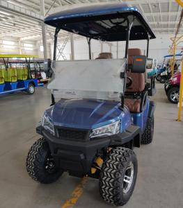 Wholesale 2+2 Seat Electric Golf Cart CE Certified Optional Lead Acid Battery New Design Golf Hunting Cart from china suppliers