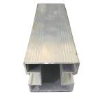 Frameless Glass Aluminum Handrail Track Floor Trough Guardrail Card Slot