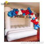 Inflatable Bouncer Bounce House White PVC Inflatable Wedding Bouncing Factory
