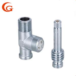 Wholesale OEM Lead Free Brass Pipe Valve , CNC Chrome Plated Ball Valve from china suppliers