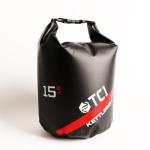 Waterproof PVC Tarpaulin Beach Backpack Bag With Buckle Closure