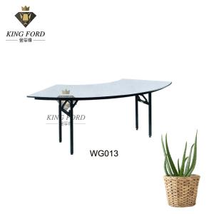 Wholesale OEM ODM Hotel Banquet Table 30*30*1.2mm Iron Powder Coated Dining Table from china suppliers