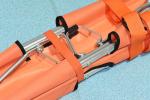 104cm Portable Military Folding Medical Stretcher 159kg Manual Power