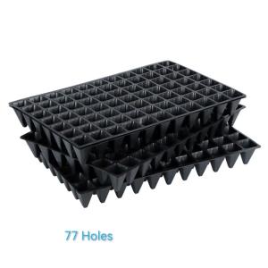 Wholesale 77 Cells Nursery Seedling Tray 1.5mm Thickness 150g Seed Starter Trays Plastic from china suppliers