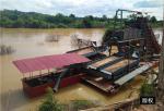200CBM/Hr 6m Gold Bucket Dredger Gold Mine Dredge