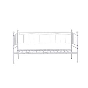 Wholesale 3ft White Platform Daybed Frame Twin Size UK Style Electrostatic Powder Coating from china suppliers