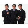 Buy cheap Black Color Security Officer Uniform Lapel Collar Epaulettes With Delicate from wholesalers