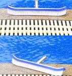 Inground Pool Cleaning Kit Deluxe 18" 45cm Swimming Pool Wall Brush
