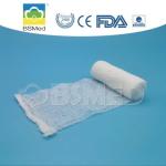 Rolled Medical Wound Dressing First Aid Adhesive Crepe Bandage Customized Size