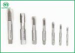 2 Flat Ends Straight Flute Tap , Fully Ground Straight Pipe Tap ISO529 Standard