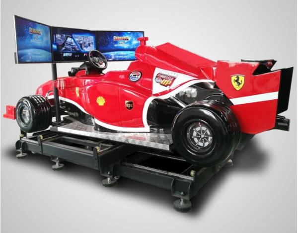 Racing Game Virtual Reality Simulator Machine Full View Screen 360 degree