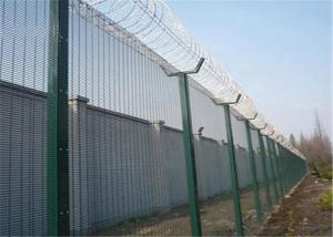 Wholesale Powder Coated Galvanised Anti Climb Fencing 2.4m 358 Security Mesh from china suppliers