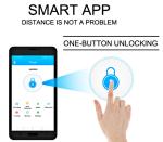 FCC Bluetooth Password Door Locks ANSI Smart Card Door Lock