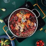Factory Direct Kitchen Cooking Food Stainless Steel 3 PCS Cooking Pots And Pans