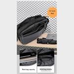 Fashion Men Messenger Shoulder Bag Business Simple Portable Square Bag