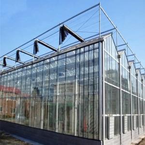 Wholesale Cooling Pad Commercial Glasshouse Window Galvanized Steel Greenhouse from china suppliers