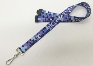 Wholesale Design Your Own colorful sublimation lanyard with metal hook and Safety breakaway from china suppliers