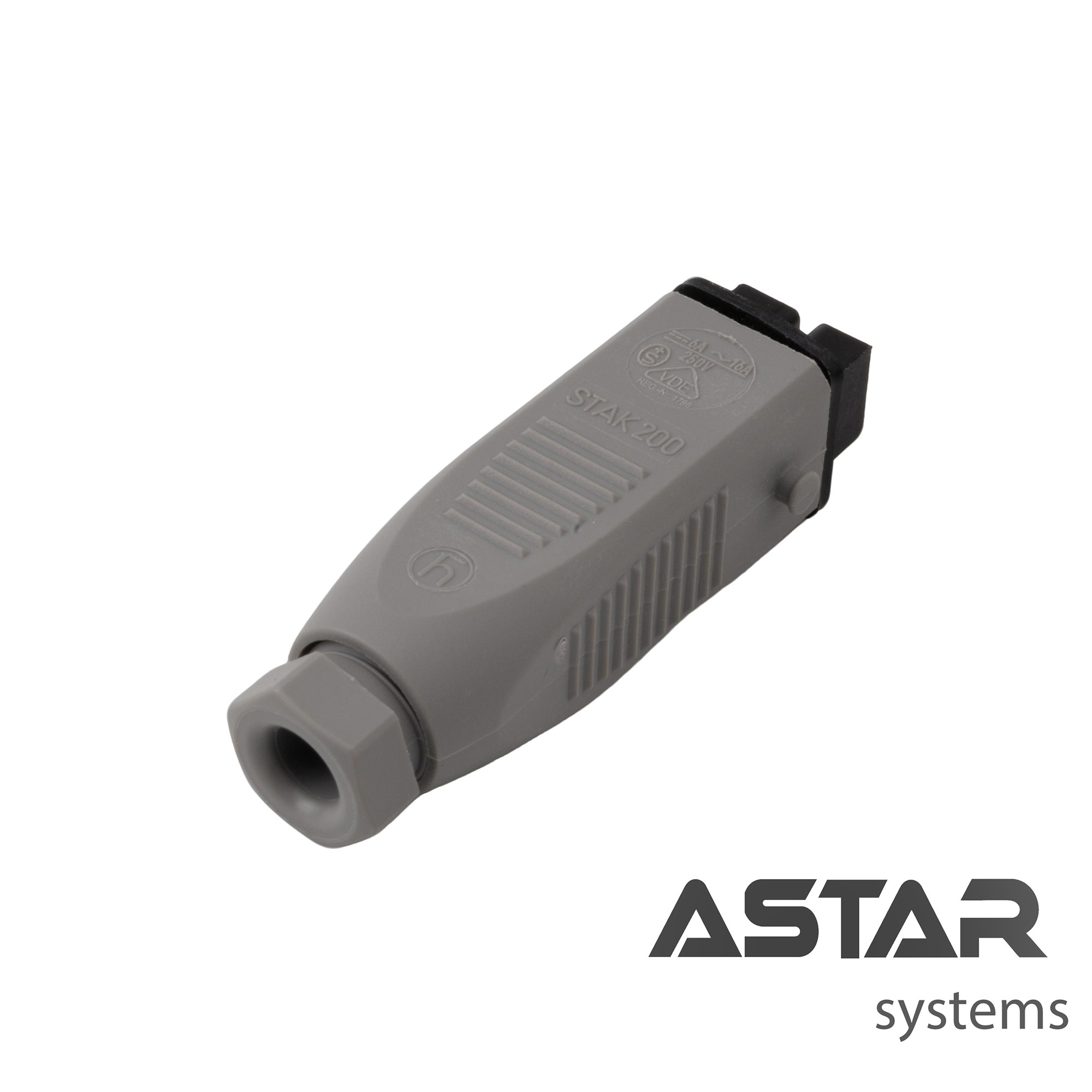 STAK 200 connector side view