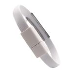 Silicone 22cm USB 2.0 Charging Cable 8pin Bracelet Charging Cable