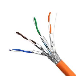 Wholesale Wholesale Bulk CAT6A SFTP 23AWG CPR Dca-S2/D2/A1 10Gbps Industrial Grade Network Cable from china suppliers