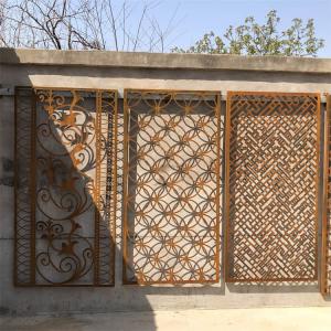 Wholesale Garden 180cm Metal Decorative Panels 47.1 Inch Laser Cut Wall Fence Panels Interior from china suppliers