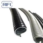 Black Orange Grey PVC Flexible Conduit Electrical Galvanized Steel Flexible Pipe