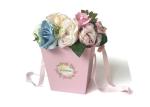 Recyclable Cardboard Flower Boxes , Cardboard Flower Gift Box Water Proof