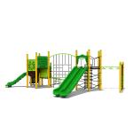YST Playground Equipment Large Outdoor Kids Plastic Slide For Kindergarten