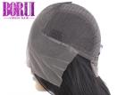 150% Brazilian Virgin Custom Lace Wigs Dyed Lace Front Wigs Pre Plucked Bleached