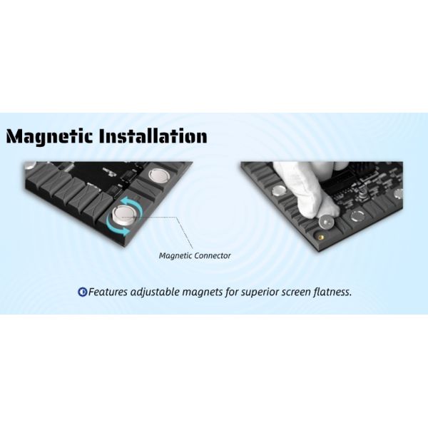 VerditerColor LED Flexible Module 320x160x8.6mm FPC Curved Surface Seamless Lightweight