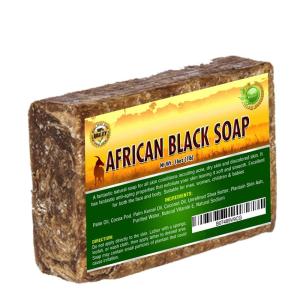 Wholesale MSDS 100% Natural Shea Butter Africa Black Bar Soap For Dull Dry Skin from china suppliers