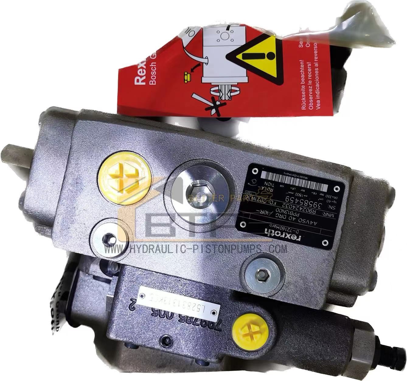 A4VSO355 Rexroth A4VSO250 A4VSO300 Variable Piston Pumps Hydraulic System