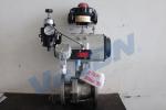 CS / SS304 Pneumatic Emergency Shut Down Valve Medium Temperature Media
