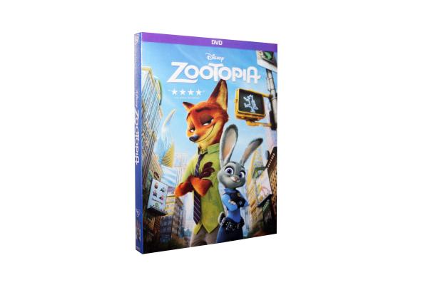 Wholesale Zootopia Kids dvd movie disney children carton dvd box set Tv show