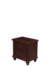 Rubber Wood made bedroom furniture in Special design Modern Headboard with wood
