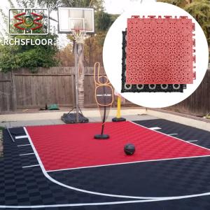 Wholesale OEM ODM Outdoor Basketball Court Flooring Tiles Waterproof Interlocking PP Tiles from china suppliers